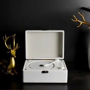 CD portátil de estilo Retro para REPRODUCTOR DE DVD VCD altavoz incorporado inalámbrico para Bluetooth 5,0 compatibilidad Control remoto para música <span class=keywords><strong>Lo</strong></span> - Product Image 5