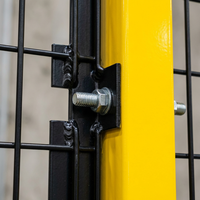 Filet d'isolation de sécurité étanche galvanisé certifié CE, clôture de sécurité pour robots, clôture de protection pour ateliers et entrepôts, construction de rail de clôture