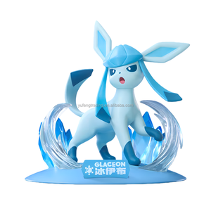 Figurines d'<span class=keywords><strong>action</strong></span> en PVC 100% originales de l'anime chinois Pokemoned Eevee V2 Kawaii, 9 pièces/boîte, boîte mystère décorative miniature - Product Image 3