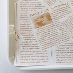 Customized Printed logo and Size Food Safe Grade Burger Paper Wholesale Deli Meat Wrapping <b>Wax</b> Coated Paper - Product Image 6