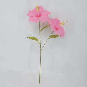 Soggiorno Decorativi Fatti A Mano Fiore Artificiale di Seta Fiori di Ibisco - Product Image 5