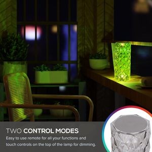 โคมไฟตั้งโต๊ะคริสตัลรูปดอกกุหลาบแบบชาร์จไฟได้ ไฟกลางคืนสำหรับห้องนอน ไฟหัวเตียงแบบสัมผัส LED อะคริลิคใส ทันสมัย ขายส่ง ราคาพิเศษ 75 - Product Image 3