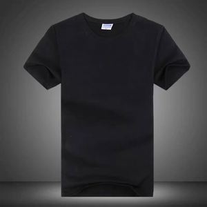 เสื้อยืดคอกลมผ้าฝ้ายทอ 100% สำหรับผู้ชาย น้ำหนัก 385 กรัม |   เสื้อยืดสีพื้นแบบเรียบง่าย ทรงหลวม แขนปกติ ไม่มีลาย - Product Image 3