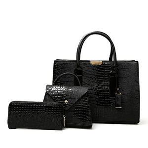 Nouveau sac fourre-tout élégant avec une touche haut de gamme, imprimé lézard et grande capacité - Product Image 5