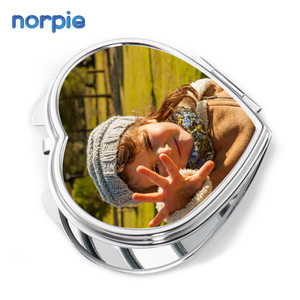 Accettare Modelli <span class=keywords><strong>Specchio</strong></span> di Metallo di Sublimazione Personalizzato Carino <span class=keywords><strong>a</strong></span> Forma di <span class=keywords><strong>Cuore</strong></span> <span class=keywords><strong>Specchio</strong></span> Compatto - Product Image 6