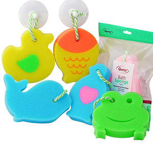 Esponja de ducha exfoliante de baño de masaje corporal de bebé encantador multicolor esponja de cocina de alta calidad - Product Image 3