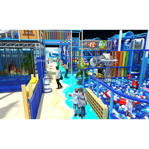 Parco giochi professionale per bambini al coperto parco divertimenti personalizzato altri campi da gioco con scivoli - Product Image 4