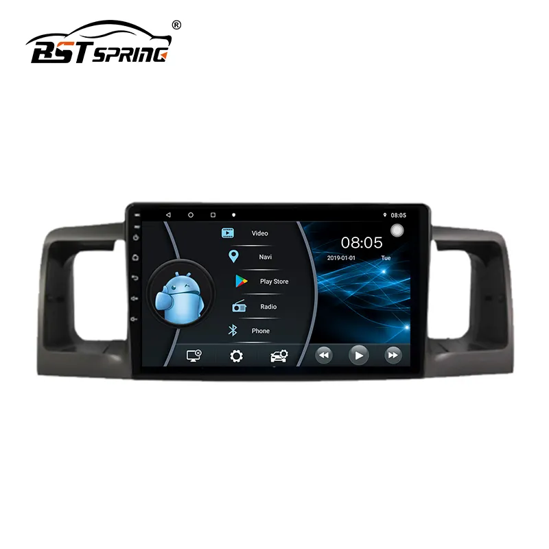 Autoradio per Toyota Corolla E120 2007-2011 DSP IPS Android 4G NET Autoradio lettore Video multimediale Carplay