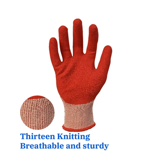 Chuangying 13g قفازات حديقة متينة قفازات رغوة مخصصة قفازات اللاتكس قفازات يد نايلون للعمل - Product Image 3