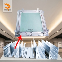 Grille de ventilation en aluminium profilé pour sortie de climatisation, panneau d'entretien, pliage, découpe, soudage, profil en T série 6000