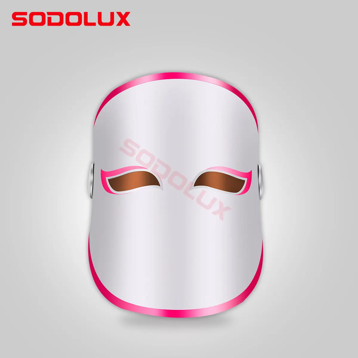 SODOLUX Light Therapy Mask LED Beauty Electrical Face Masker Silicon Device Photon Light Laser Mask For Facial Skin Care