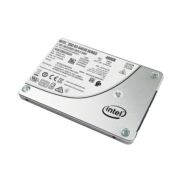 Intel S4510 480GB SSD Enterprise Solid State Drive for Desktop Server SATA 3.0 for Internal & External Use