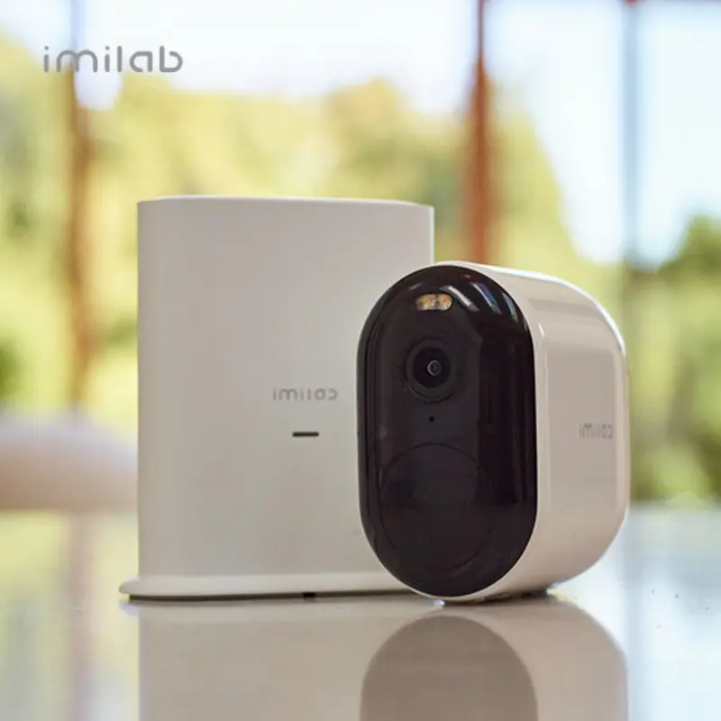 IMILAB EC4 Camera With Gateway Set HD CCTV Surveillance System Outdoor Spotlight IP Wireless WiFi Smart Home Security Camera