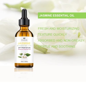 Hydratant pour le corps à l'huile essentielle pure 100ml Huile de jasmin d'aromathérapie naturelle Lavande Orange douce Ylang-Ylang <span class=keywords><strong>Basilic</strong></span> - Product Image 3