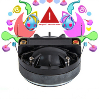 Haut-parleur de compression professionnel pour tweeter audio, bobine vocale de 34,4 mm (1,35 pouce), haute fréquence pour composants de haut-parleurs