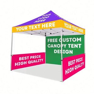 Custom <b>Canopy</b> <b>Tent</b> with Silk Screen Printing and Creative Design for Promotional Advertising at Sport Events and Trade Shows - Product Image 4