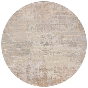 Luxury Tibetan Hand Knotted Wool and Silk Carpet Handmade Designer Area Rug with Custom Size and Pattern for Hotel Villa Home - Product Image 1