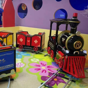 Waimar Amusement park plaza shopping mall kids airship rides batteria elettrica mini track rail train per adulti e bambini - Product Image 2