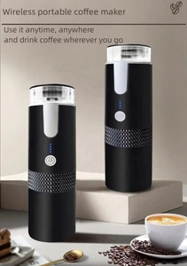 2024 nueva cafetera portátil 2 en 1 Fuente de alimentación Manual para uso en coche con cápsulas de café <span class=keywords><strong>Nespresso</strong></span> y café en polvo - Product Image 2