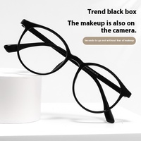 Trendyy TR90 lunettes de Prescription pour hommes femmes visage de diamant polyvalent Danyang 9007Bl couleur noire montures de lunettes à la mode