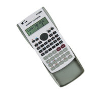 Calculatrice scientifique électronique 82 MS équipée d'une pile bouton et d'un matériau plastique pour un usage professionnel et scolaire
