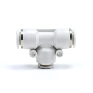 Conectores Neumáticos en T de Conexión Rápida de un Toque PEG 8-6-8 6-8-6 para Talleres de Reparación de Maquinaria por <span class=keywords><strong>Oulu</strong></span>/ANMASPC/Euroland - Product Image 1