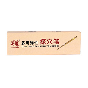 Fengfan Acupoint Detector Pen 10 Cm Spring-loaded <b>Massage</b> <b>Tool</b> For Health Care - Product Image 4