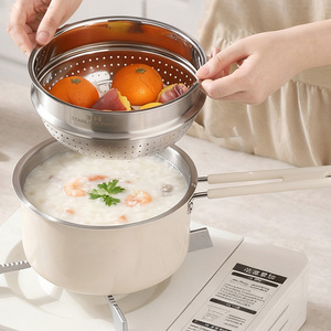 Toptan Özelleştirme 8 Parça Tencere Seti Şefin Klasik Paslanmaz Çelik Koleksiyonu Tencere Seti - Product Image 4