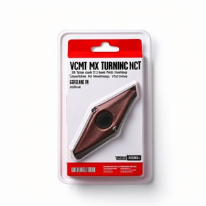 Inserto de Torneado Vcmt Mx de 35 Grados Positivo para Mecanizado de Metales - Product Image 1