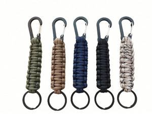 Fournitures en gros pour porte-clés en paracorde DIY imprimés numériquement et écologiques, mousquetons promotionnels en nylon 550/350lb 4mm et breloques - Product Image 6
