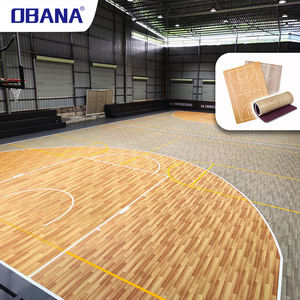 Revêtement de sol sportif professionnel antidérapant et insonorisant pour intérieur, durable, remplaçant la base <span class=keywords><strong>en</strong></span> béton et asphalte, garantie 10 ans - Product Image 1