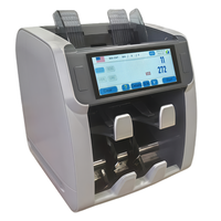 Compteur de billets de banque GRACETEK, équipement de comptage d'argent pour banques, compteur de devises de qualité bancaire, 1000 pièces/min, automatique