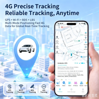 Traceur intelligent IA série Q, dispositif anti-chute, localisateur GPS Beidou, étanche pour voiture, fixation magnétique, antenne intégrée, en temps réel
