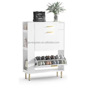 <span class=keywords><strong>Zapatero</strong></span> organizador <span class=keywords><strong>entrada</strong></span> personalizar estante <span class=keywords><strong>Zapatero</strong></span> portátil de madera estante de zapatos asiento central para el hogar - Product Image 1