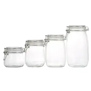 Herbruikbare Voedselopslag & Container Verzegelde Pot Opslag Glazen Fles Voor Voedselconservering Voor Voedselopslag & Container Gebruik