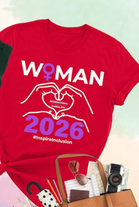 Camiseta de Mujer para el Día Internacional de la Mujer 2026, Diseño Gráfico Feminista, Cuello Redondo, Informal, 100% Algodón Jersey, Primavera Verano - Product Image 3