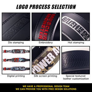 Trọng lượng nâng vành đai đòn bẩy khóa 10mm-11mm dày & 4 inch miễn phí dây đeo cử tạ, PowerLifting, deadlifts, Squats người đàn ông Phụ nữ - Product Image 5