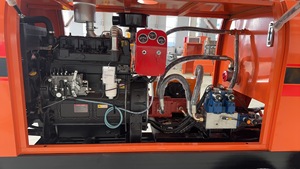 Bomba de Concreto con Motor Diésel <span class=keywords><strong>Tatooine</strong></span> Montada en Remolque, Alto Rendimiento, Motor de Partículas de 30 mm, 22 M/H, Alto Momento de Carga, 45 KW de Potencia - Product Image 4