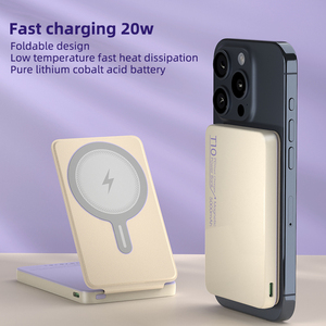 Powerbank magnético 5000mAh Ultra Delgado 120 grados pliegue 2 vías Super carga rápida PD20W Power Bank cargador portátil <span class=keywords><strong>MOFT</strong></span> - Product Image 2