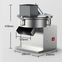 Heetverkopende commerciële groentesnijder, snijden, raspen, fruit snijmachine, nieuwe wortel-aardappel-groente verwerkings- en snijmachine