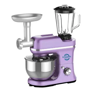 Çok fonksiyonlu profesyonel güçlü 1200W maddeler Blender kıyma makinesi gıda hamur tezgah mikseri