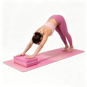 Bloques de Yoga de Espuma EVA Antideslizantes y Personalizables, Ladrillos de Yoga de Alta Densidad en Colores Surtidos para Ejercicios de Fitness y Yoga - Product Image 6