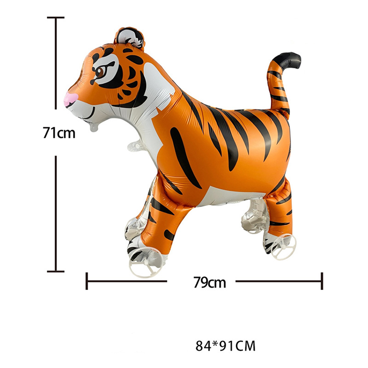 Tigre noir orange
