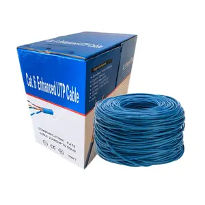 5E类大容量网络电缆UTP/聚氯乙烯非屏蔽固体CCA类5E双绞线电缆24AWG