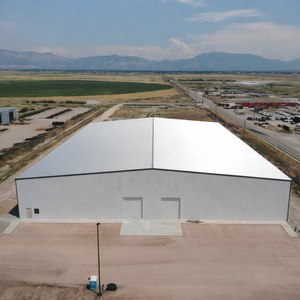 Bâtiment à structure en acier, <span class=keywords><strong>kit</strong></span> de construction métallique préfabriqué avec cadre en fer rouge, entrepôts commerciaux, ateliers, panneaux PBR, panneaux R, robuste - Product Image 6