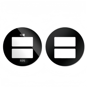 Panneau frontal en acrylique gravé CNC personnalisé et sérigraphié, panneau de commande à température contrôlée QD-026 pour l'industrie - Product Image 6