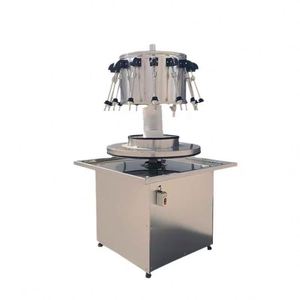 Sparkling Semi-automatic Liquid Rotary <b>Wine</b> Juice Alcohol Whiskey Filler Machine 12 Nozzles Water Bottling Filling Machines - Product Image 1