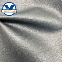 2025 PVC Faux Leather 100% Polyester Sofa Fabric Embossed Roll Car Upholstery Leather China Rexine Leather for Sofa