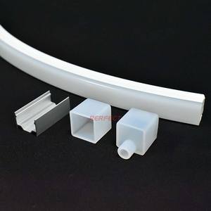 Tube néon PERFECT Side Bend 14*14mm sans points, couleur unique, adapté aux circuits imprimés 8mm, éclairage LED néon flexible pour la décoration intérieure - Product Image 2