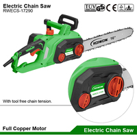 Scie à chaîne à main électrique portable 2400W Outils de jardinage 16 "18" pouces Scies à bois pour arbre Scie à chaîne électrique